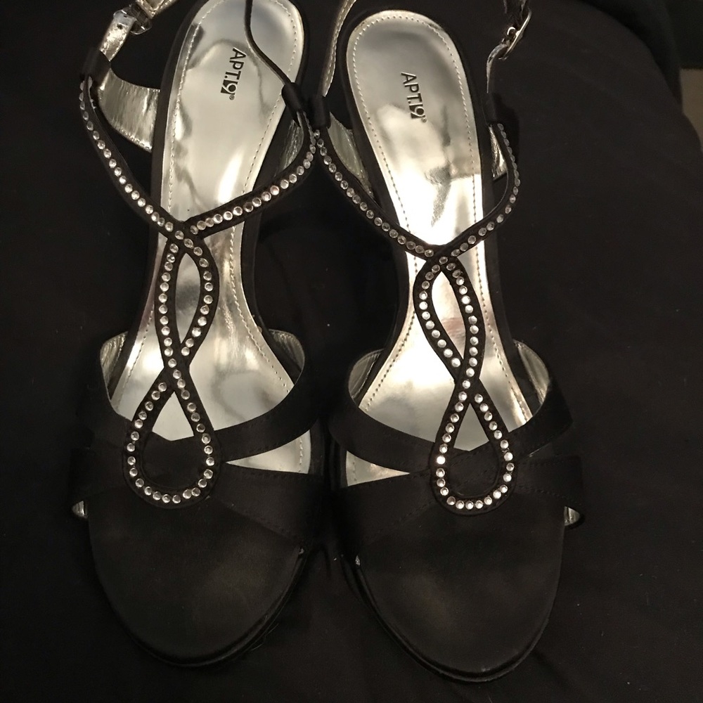 Black heels